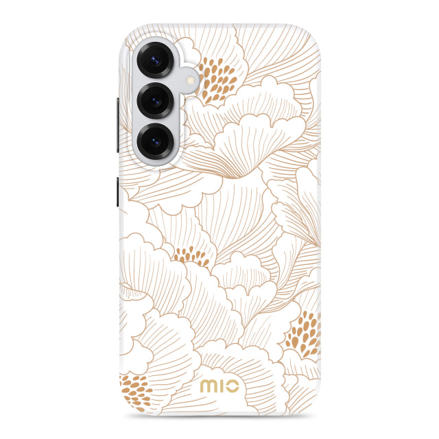 MIO White Roses Magsafe Compatible for Samsung S25+ 5G