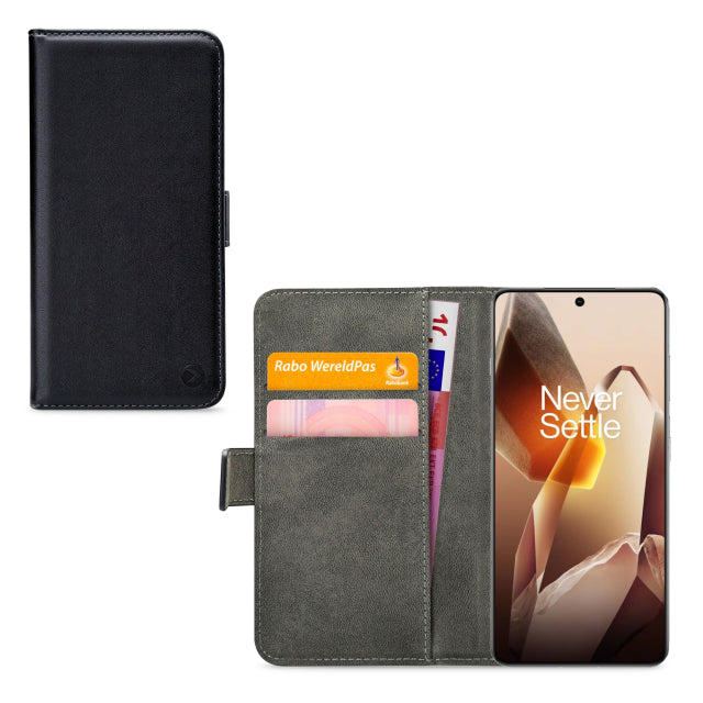 Mobilize Classic Gelly Wallet Book Case OnePlus 13 Black