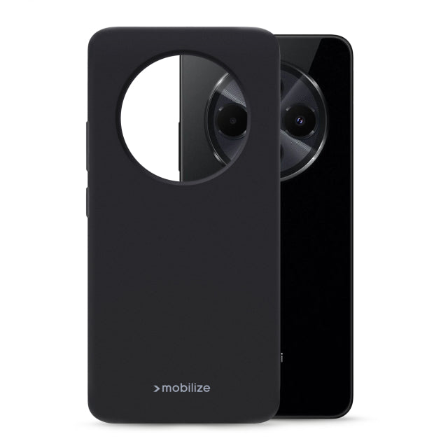 Mobilize Rubber Gelly Case Xiaomi Poco C75/Redmi 14C Matt Black
