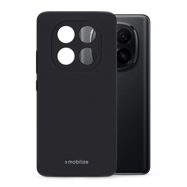 Mobilize Rubber Gelly Case Xiaomi Redmi Note 14 Pro+ 5G Matt Black