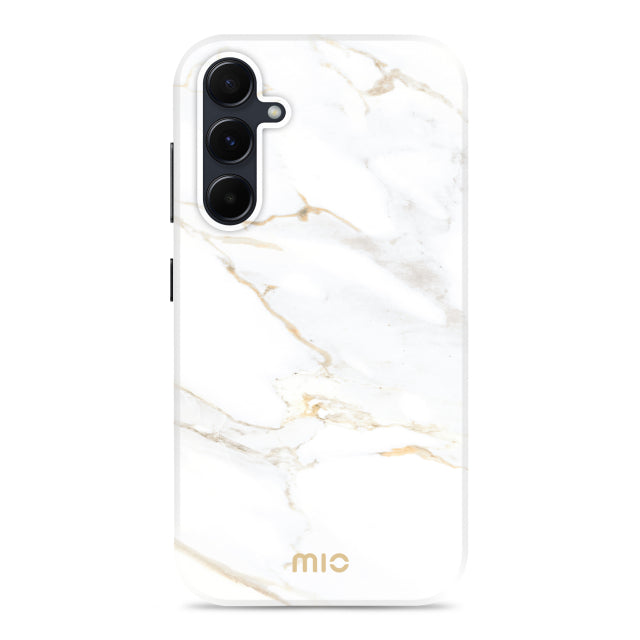 MIO White Marble Magsafe Compatible for Samsung A35 5G