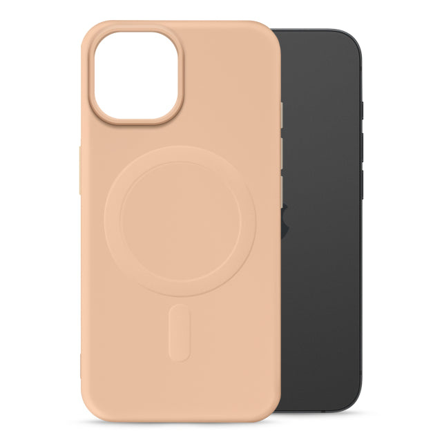 My Style Protective Flex Magsafe Compatible Case for Apple iPhone 13/14/15 Soft Pink