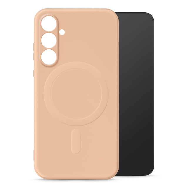 My Style Protective Flex Magsafe Compatible Case for Samsung Galaxy S24 FE 5G Soft Pink