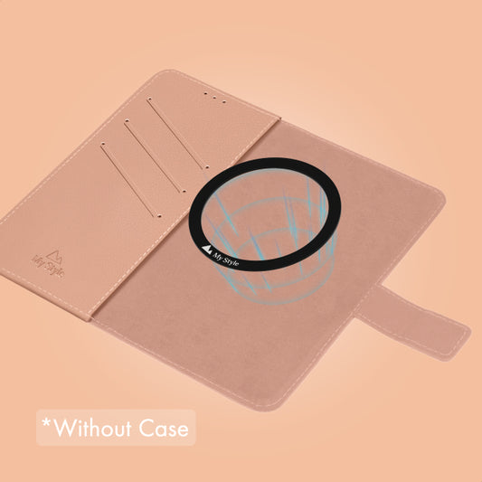 My Style Universal MagSafe Compatible Wallet - Soft Pink 6.7" (Without Case)