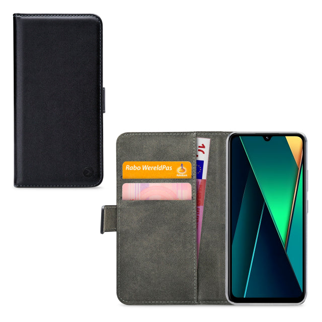 Mobilize Classic Gelly Wallet Book Case Motorola Moto G75 5G Black