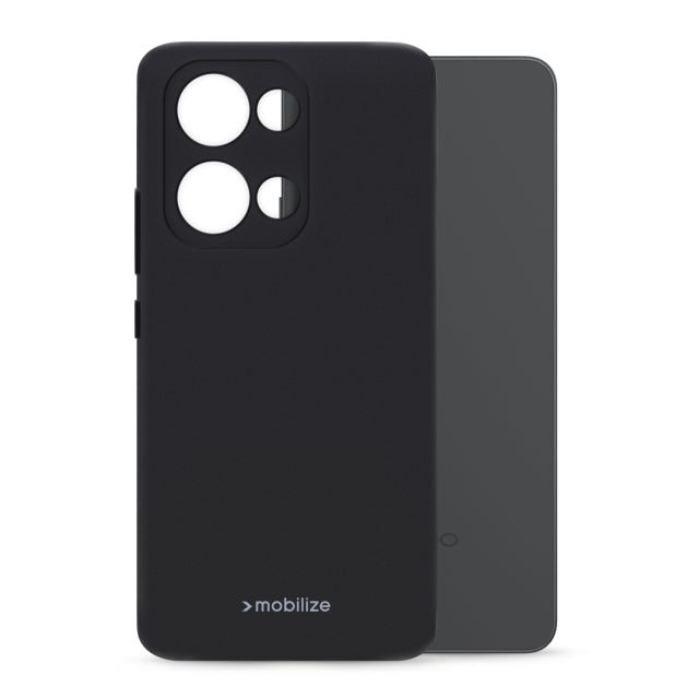 Mobilize Rubber Gelly Case OPPO Reno13 F 5G Matt Black