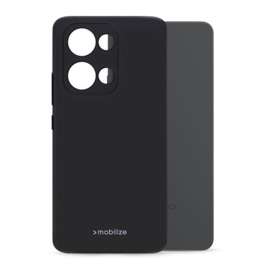 Mobilize Rubber Gelly Case OPPO Reno13 F 5G Matt Black