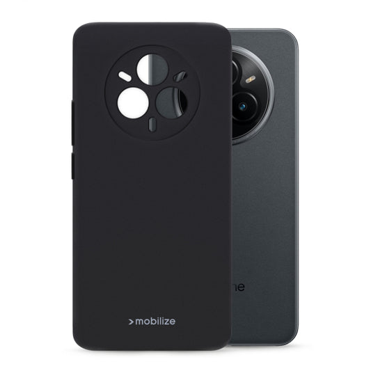 Mobilize Rubber Gelly Case realme 14 Pro+ 5G Matt Black