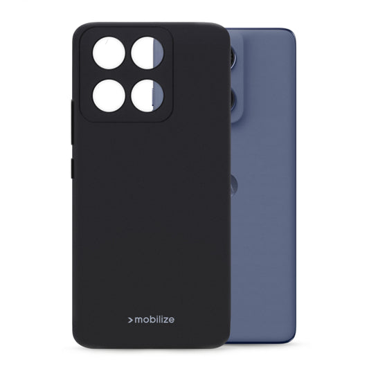 Mobilize Rubber Gelly Case Motorola Edge 60 Fusion Matt Black