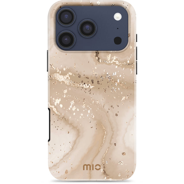 MIO Gold Marble Magsafe Compatible for iPhone 17 Pro