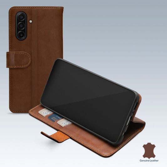 Mobilize Leather Wallet Samsung Galaxy A17 (4G/5G) Brown