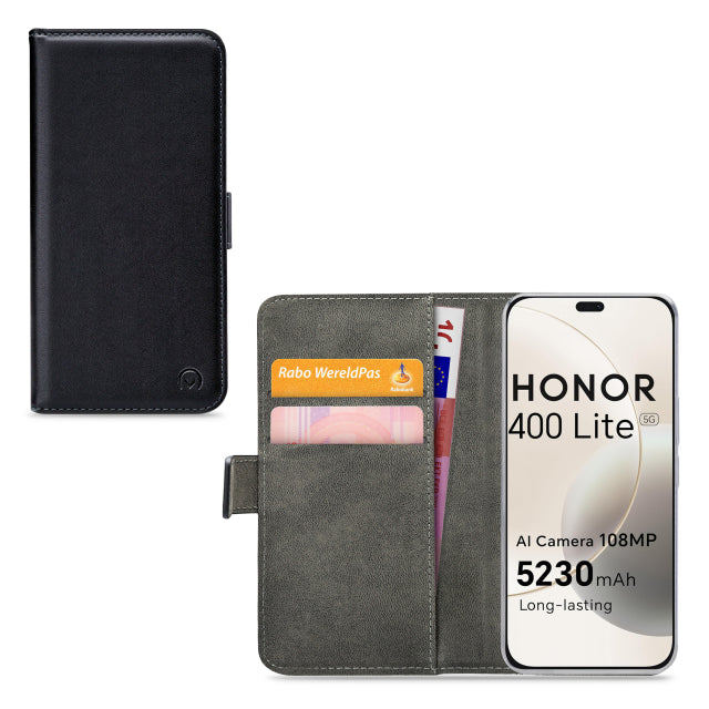 Mobilize Classic Gelly Wallet Book Case Honor 400 Lite Black