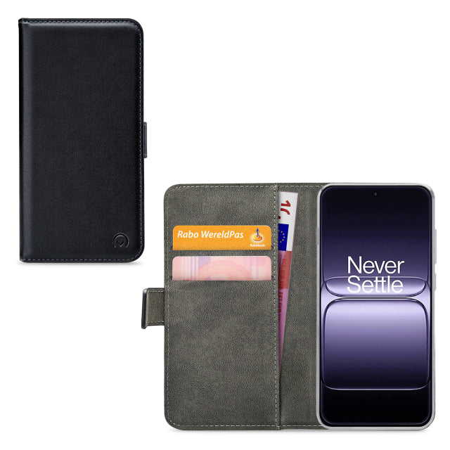 Mobilize Classic Gelly Wallet Book Case OnePlus 15 Black